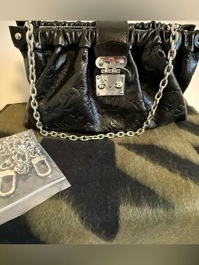 Louis Vuitton Pochette Sling PM, w/Silver Hardware